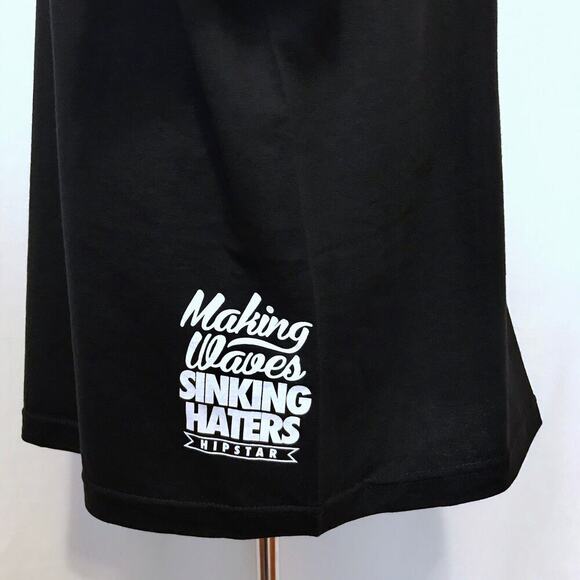 Hipstar NWT Black Graphic Short Sleeves Shirt Men 2X - Picture 6 of 9